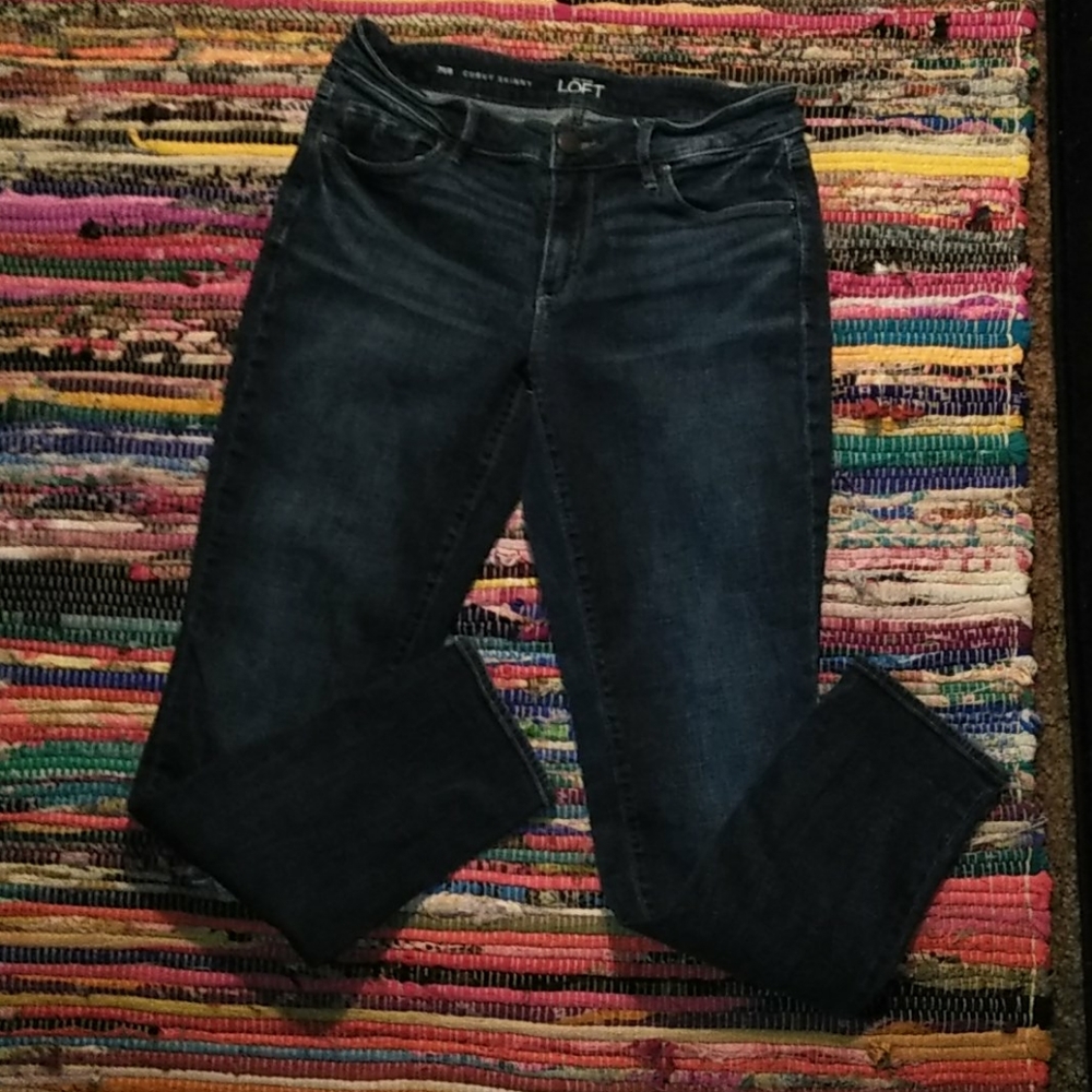 Loft Curvy Skinny jeans